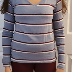 Striped Long Sleeve Top